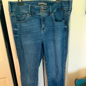 Torrid Ripped Leg Jeggings